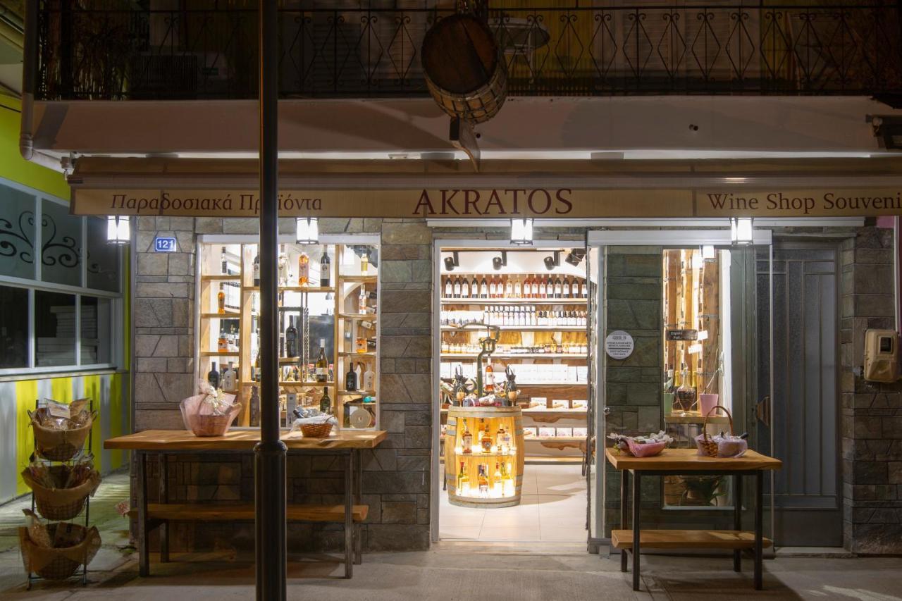 奈德里Akratos Wine House公寓 外观 照片